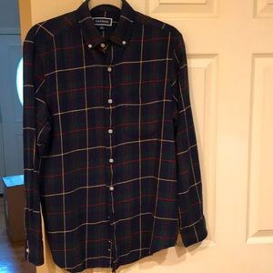Mens flannel shirt. Size small.  Worn once